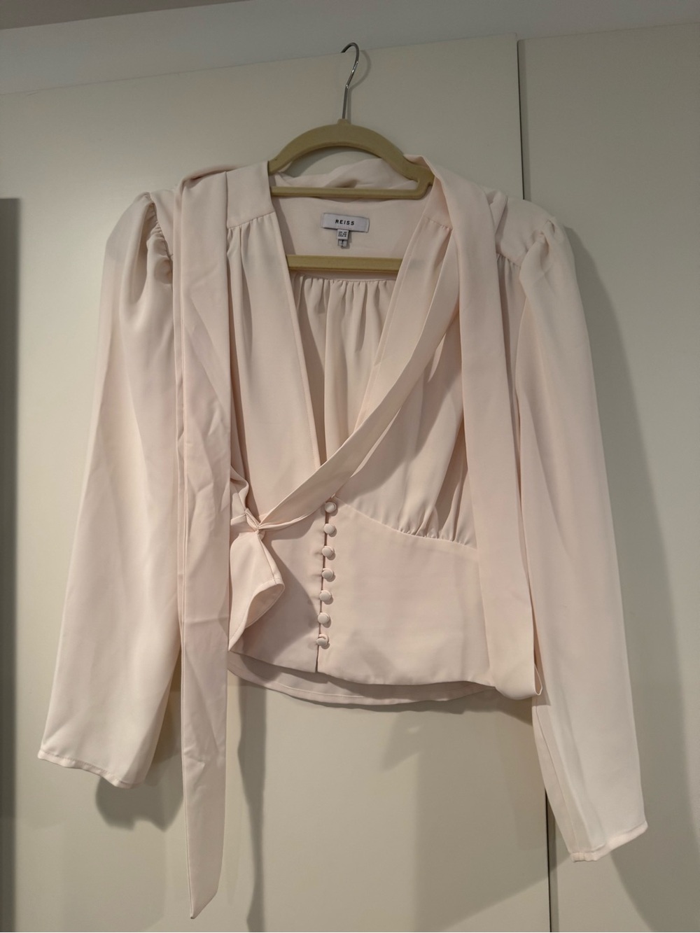 Reiss Button Blouse